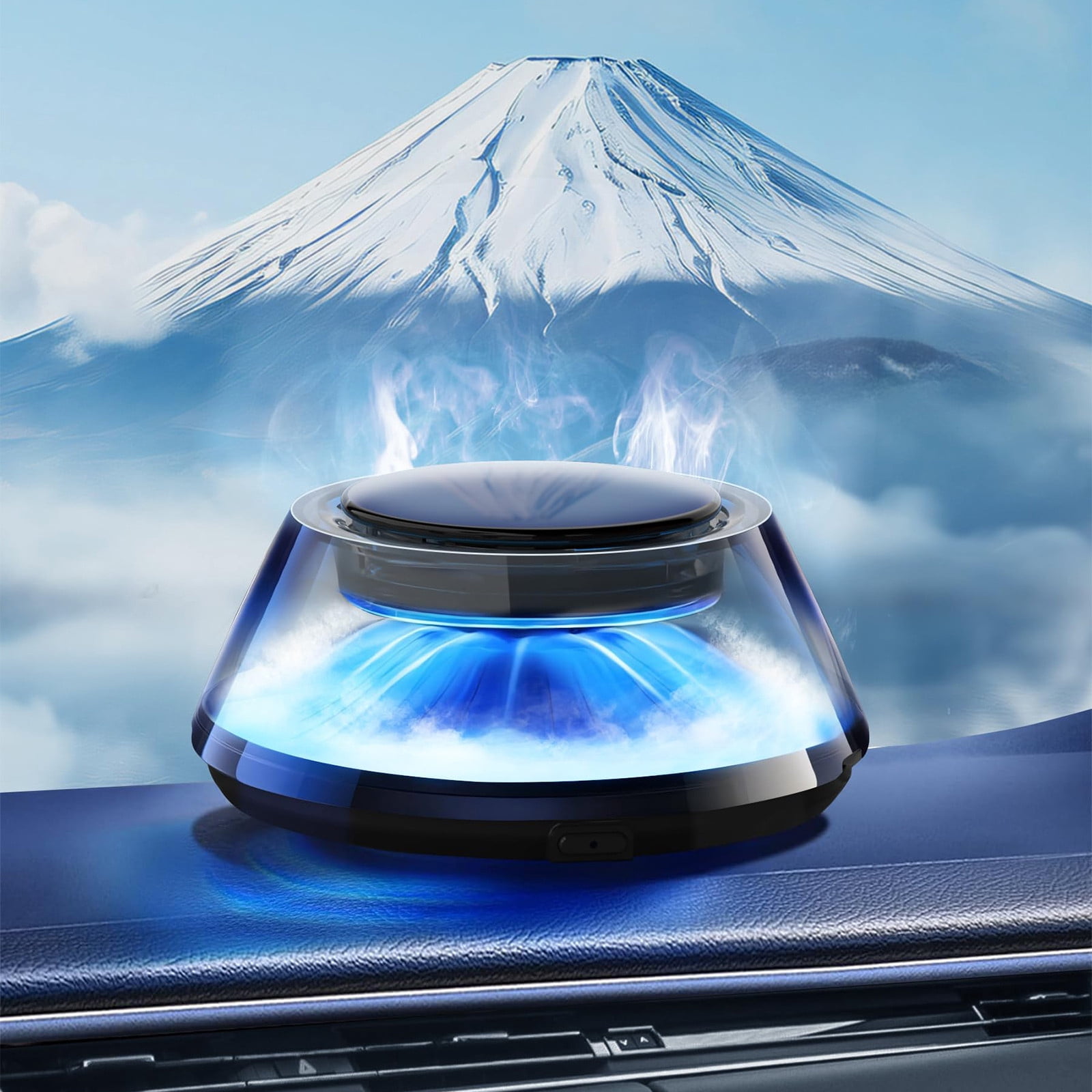 Seyotauo Smart Car Air Fresheners, Premium Scenic Fragrance Car Freshener, Auto On/Off, Adjustable Car freshener, offers 5 lighting modes, 2025 New Automotive Diffuser