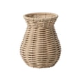 thumbnail image 1 of Seyotauo Tabletop Woven Rattan Vase for Flowers, Rustic Country Style Rattan Basket Vase, Farmhouse Small Wicker Woven Bouquet Vase Table Centerpiece for Home Decor, 1 of 5
