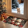 thumbnail image 1 of Seyotauo Winter Door Mat Non Slip Farmhouse Welcome Mats Outdoor Indoor Snowman Gnome Snowflake Front Porch Rugs Christmas Door Mats Winter Decorations for Home Decor Gifts, 1 of 6