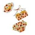 thumbnail image 1 of Seyurigaoka Baby Girl's Flower Print Crop Top, Short Pants and Hat 3PC-Swimsuit, 1 of 8
