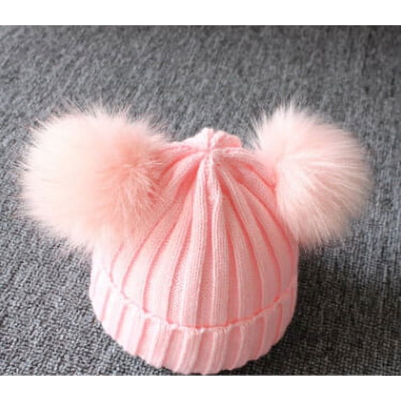 Seyurigaoka Baby Toddler Kids Boy Girl Winter Warm Knitted Crochet Beanie Hat Cap Scarf Sets