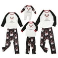 thumbnail image 1 of Seyurigaoka Family Leisure Clothes Set, Christmas Printed Tops+Trouser/Romper, 1 of 10