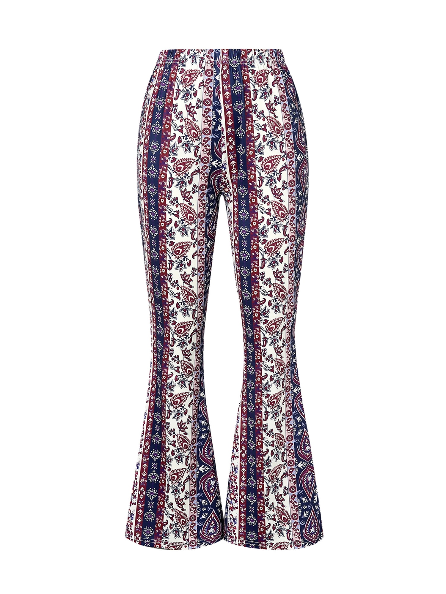 floral flare pants 🖤 y2k does 70s floral flare pants - Depop