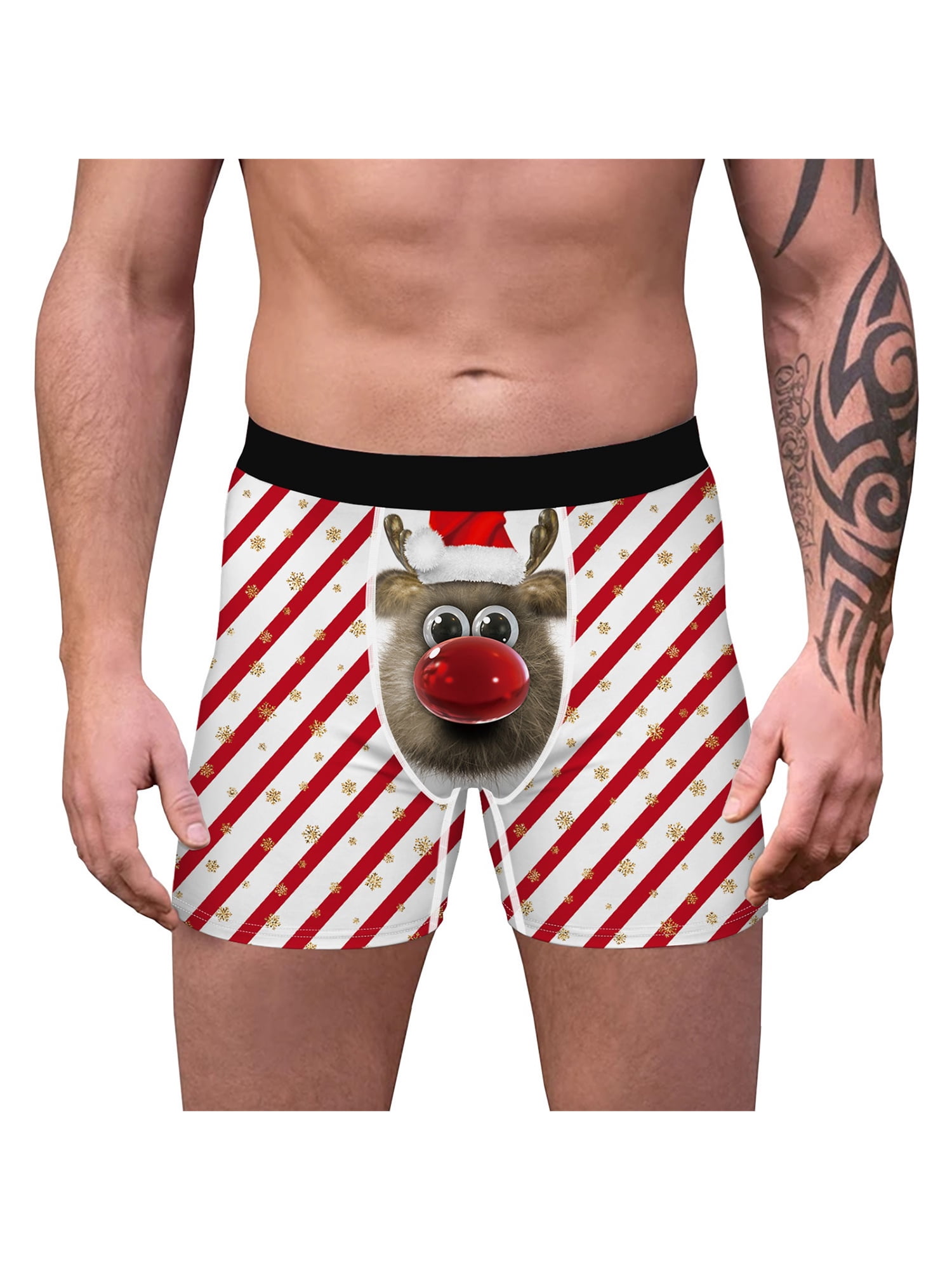 sexy christmas lingerie men Sexy Christmas Candy Cane Stud Adult Underwear – AbracadabraNYC main image 0