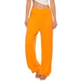 thumbnail image 1 of Seyurigaoka Women Casual Loose Yoga Pants, Solid Color High Waisted Side High Split Sport Harlan Trousers Women's Breathable Wide Long Pants, 1 of 5