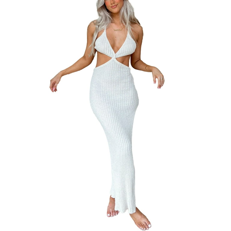 Tie Collar Plain Bodycon Dress Tie Collar Plain Bodycon Dress