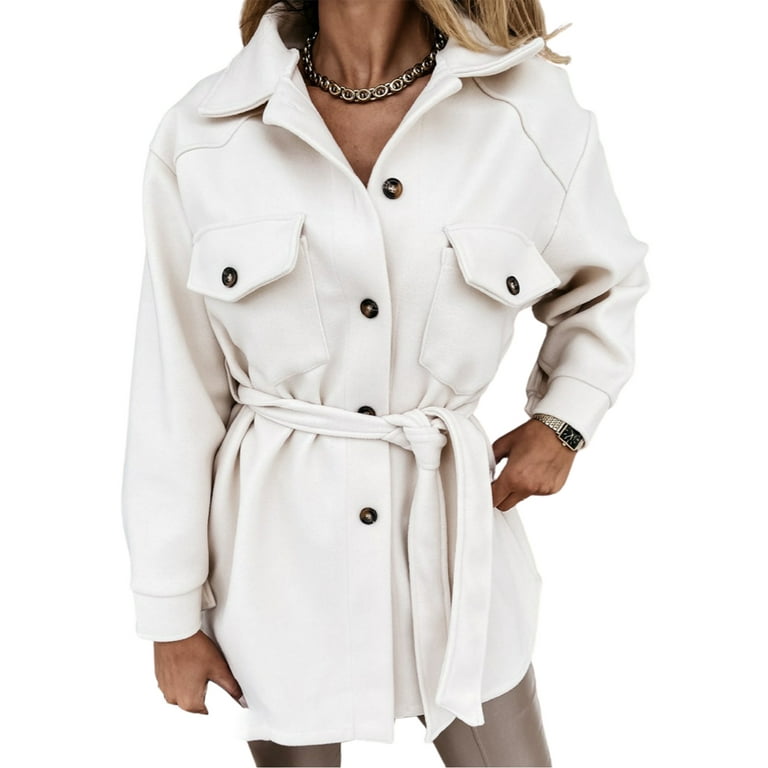 Juniors trench coat top