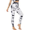 thumbnail image 1 of Seyurigaoka Women Juniors Sport Fitness Pants with Tie-dye Printing, Wide Waist Clothing, 1 of 6
