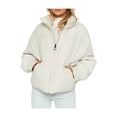 thumbnail image 1 of Seyurigaoka Women Juniors Winter Jacket Stand-up Collar Zipper Pocket Windproof Down Jacket, 1 of 4
