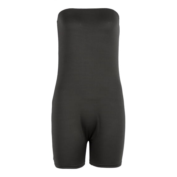 Seyurigaoka Women Sexy Sleeveless Solid Color Jumpsuit Slim Fit Short Bodycon Rompers