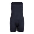 thumbnail image 1 of Seyurigaoka Women Sexy Sleeveless Solid Color Jumpsuit Slim Fit Short Bodycon Rompers, 1 of 3
