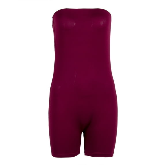 Seyurigaoka Women Sexy Sleeveless Solid Color Jumpsuit Slim Fit Short Bodycon Rompers