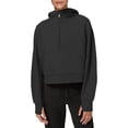 thumbnail image 1 of Seyurigaoka Women's Zip-up Pullover Tops Spring Autumn Casual Hoodie Solid Color Long Sleeve Hooded Sweatshirt with Pocket, 1 of 6
