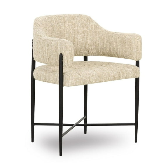 TOV Furniture Sezanne Taupe Textured Performance Boucle Dining Chair