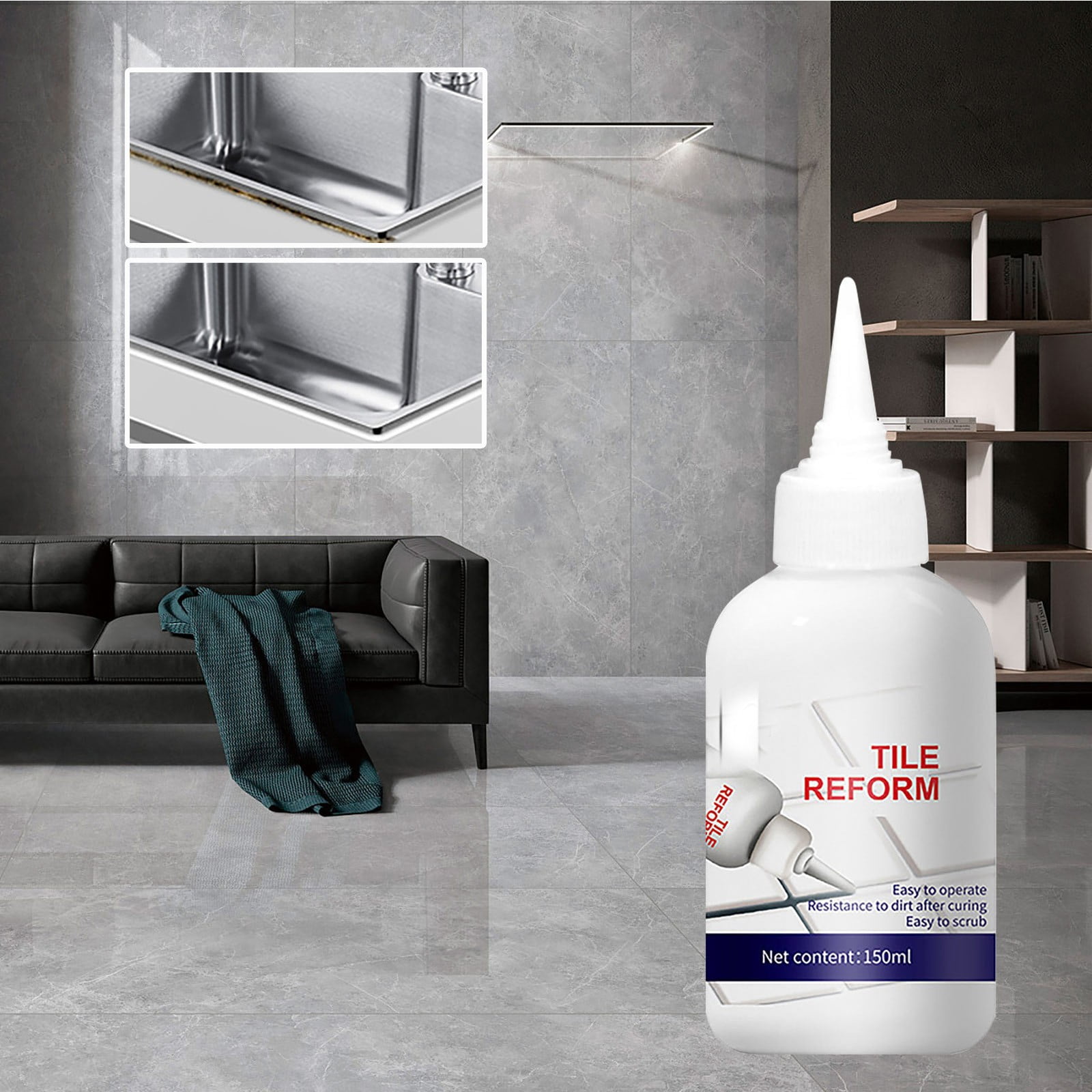 Sezcxlgg Tape Glue Seals Repair Kit,Water Based Seamstress Hooking