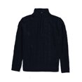 thumbnail image 1 of Sezzit Boys' Cable Knit Quarter Zip Sweater Color: navy Size: 2t, 1 of 1