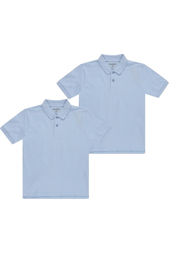 Boys Polo 2-Pack: Premium Comfort and Timeless Style - Perfect for School, Playdates, Church, Birthdays.