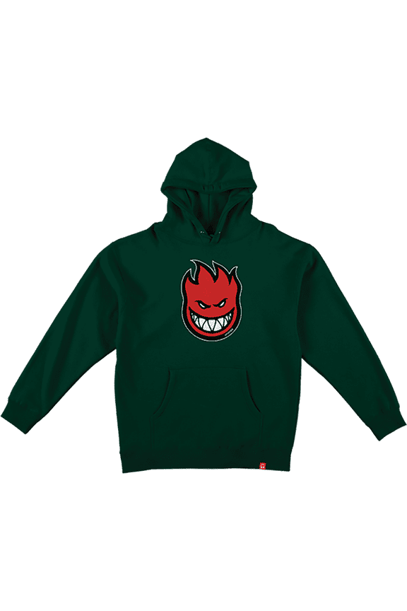 Bighead Fill Youth Hoodie Alpine Green / Black / Red / White - Size L