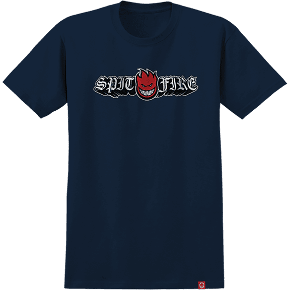 Sf Old E Drop Bighead Ss S-True Navy/Red/Blk/Wht