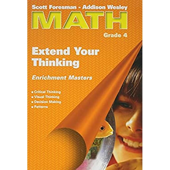 Pre-Owned Sfaw Math Grade 4 Enrichment Blackline Masters (Paperback) 0201312638 9780201312638