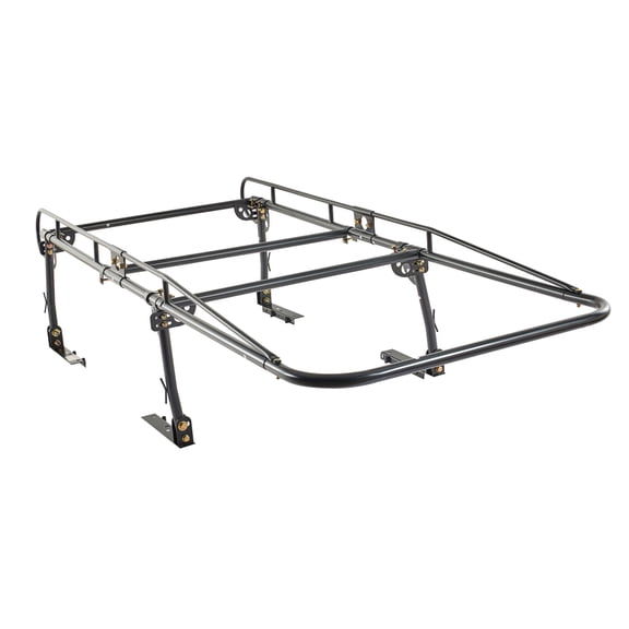 Sfirey Universal Truck Bed Rack, Adjustable Steel Over-Cab Pickup Rack for Full Size Trucks, Ladder, Kayak, Lumber and Surfboard Carrier