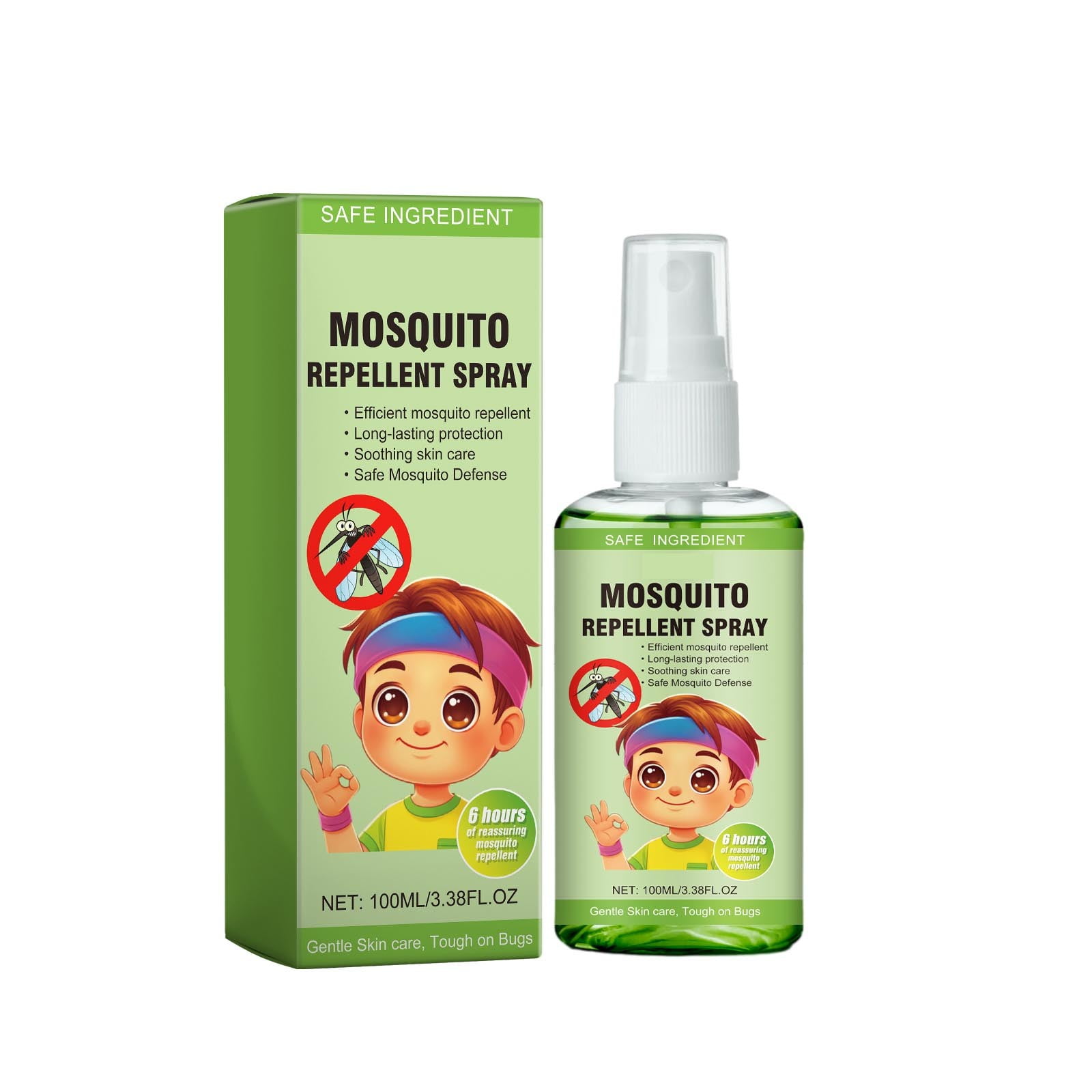 Sfkow Baby Natural Bug Repellent Spray DEETFree Repels Mosquitoes