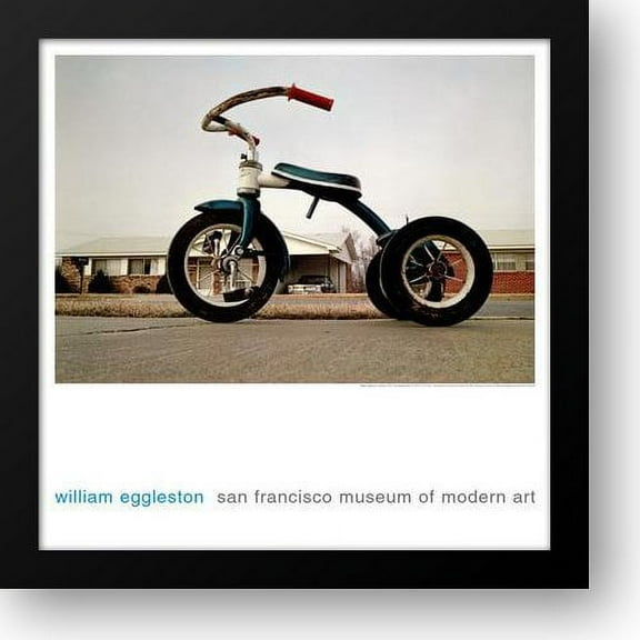 Sfmoma Tricycle Poster 28x28 Framed Art Print by Eggleston, William