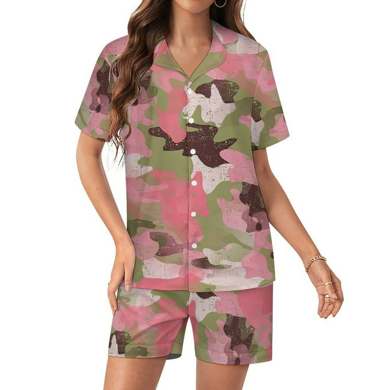 Pink Camo Camo Pjs For Adults Sfneewho Pink Military Khaki Brown