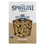 Sfoglini Organic Durum Semolina Radiators Pasta, Shelf-Stable 16 oz Box