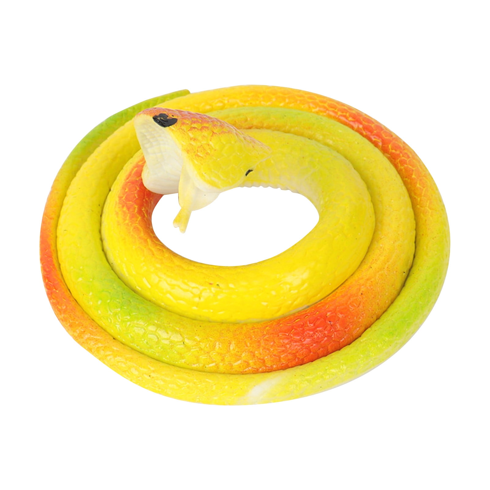 Sfonq Rubber Snakes To Keep Birds Away Realistic Fake Rubber Snake For