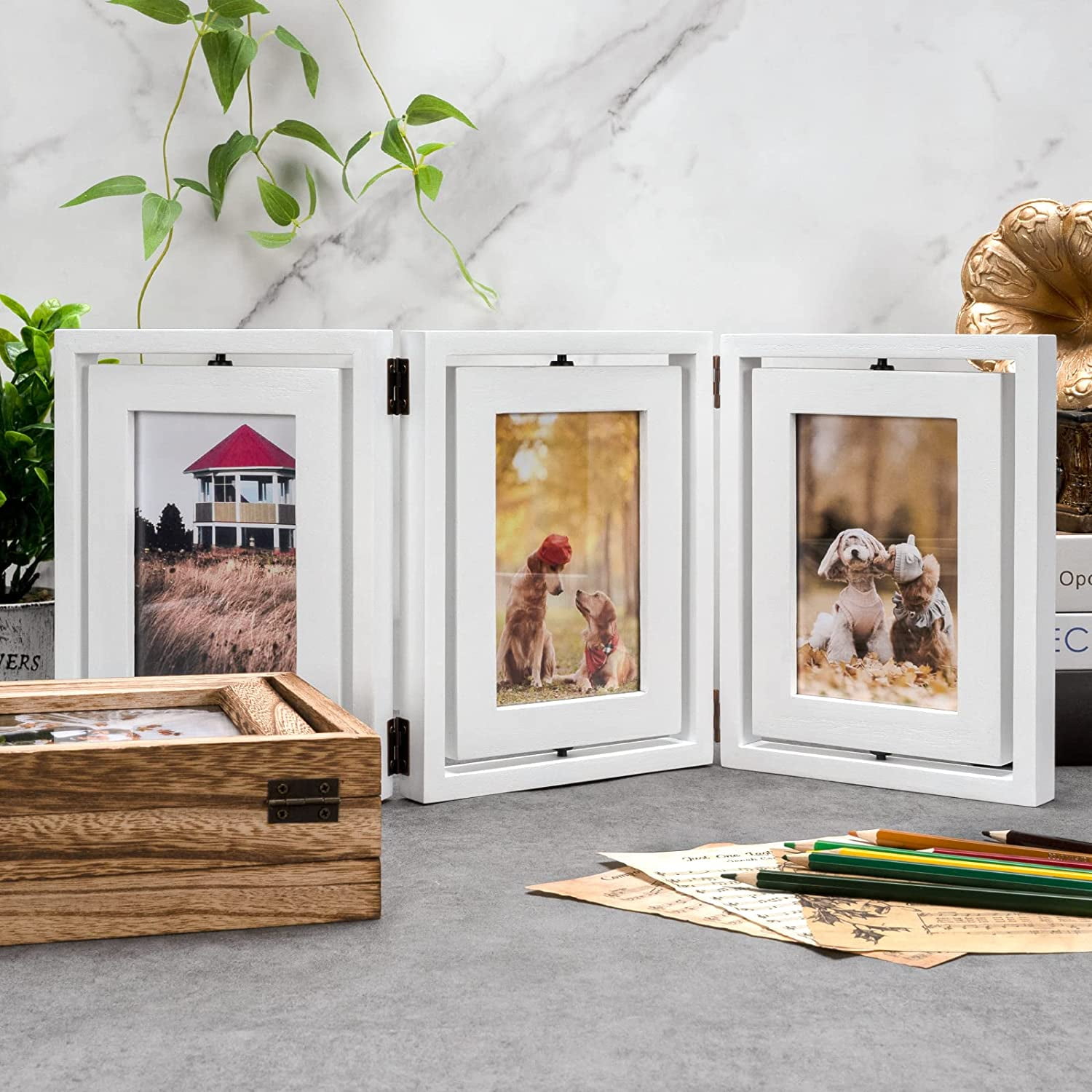https://i5.walmartimages.com/seo/Sfugno-4x6-Picture-Frame-Rustic-Wood-Hinged-Folding-Triple-Frames-Collage-Double-Sided-Display-Rotatable-High-Definition-Glass-Photo-White_6bcfcfc3-b8a8-415e-a902-3db0ea55cb1d.6c2b8ef8f59311b15f426bddebc85401.jpeg