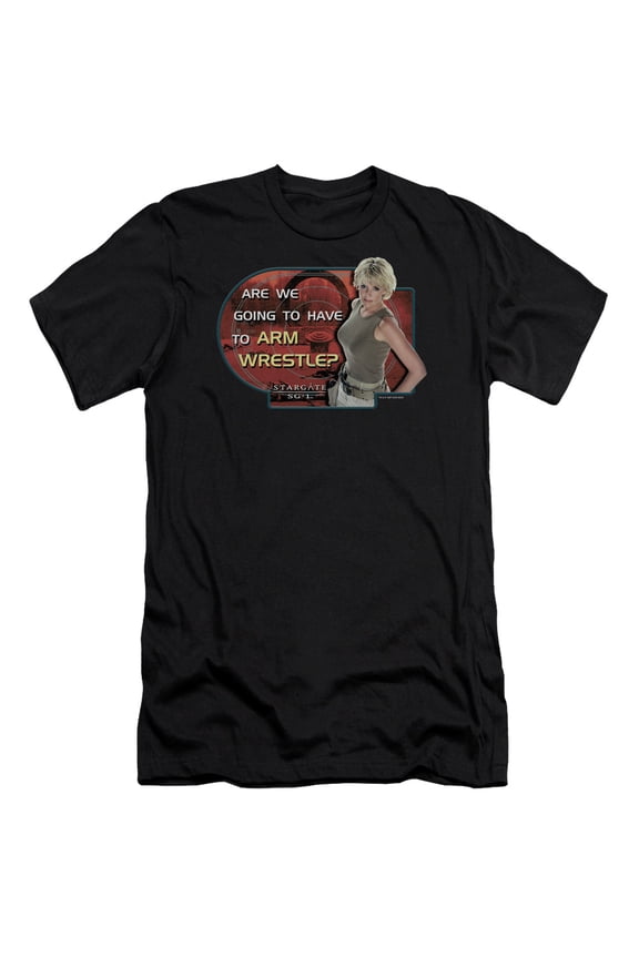 Sg1 Arm Wrestle Adult 30/1 T-Shirt Black