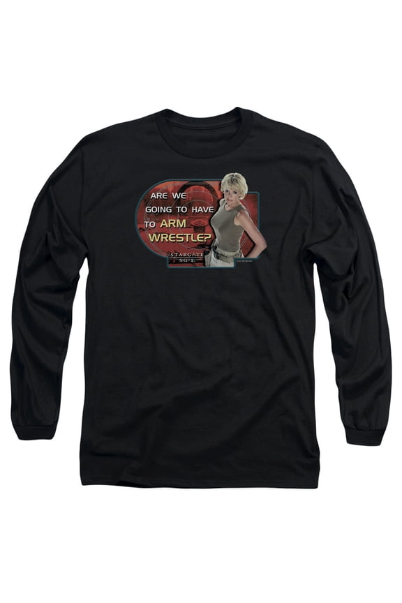 Sg1 - Arm Wrestle - Long Sleeve Shirt - XXX-Large