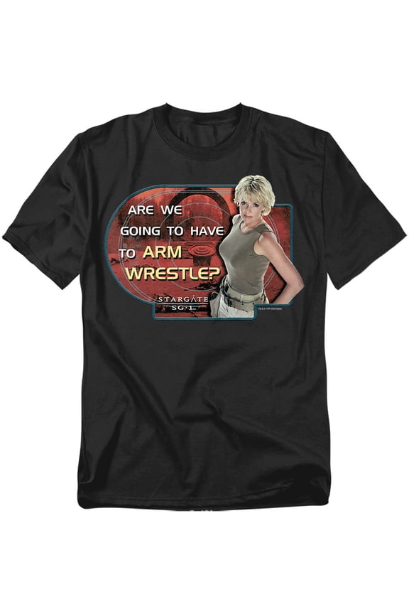 Sg1 T-Shirt Arm Wrestle Unisex Graphic Tee For Men & Women