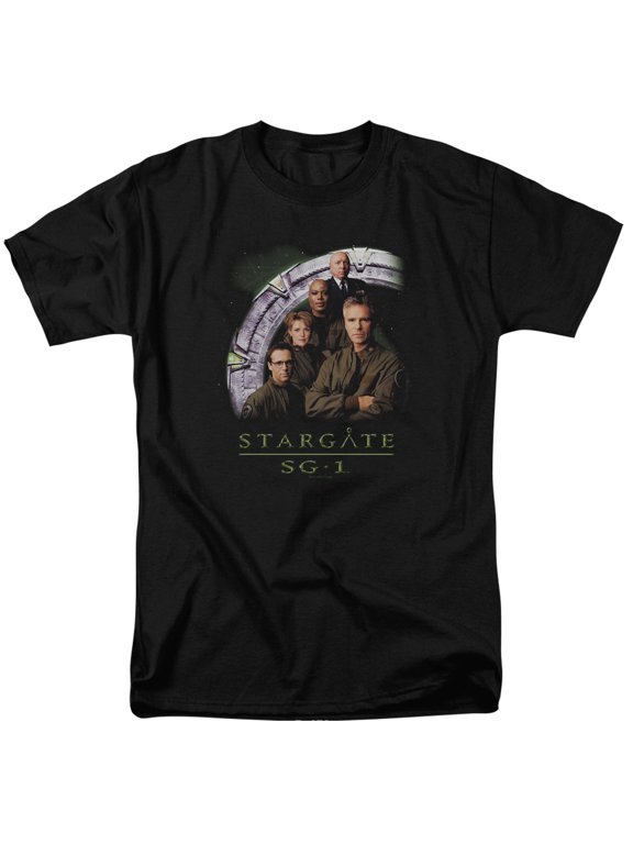 Stargate Men's Cast Stacked T-shirt XX-Large Black