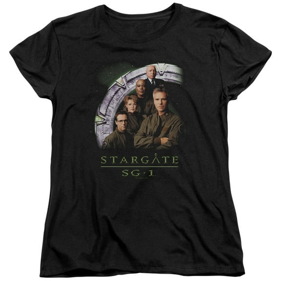 Sg1 - Cast Stacked - Women's Short Sleeve Shirt - Large