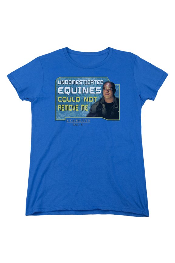 Sg1 Dedicated Women's T-Shirt Royal