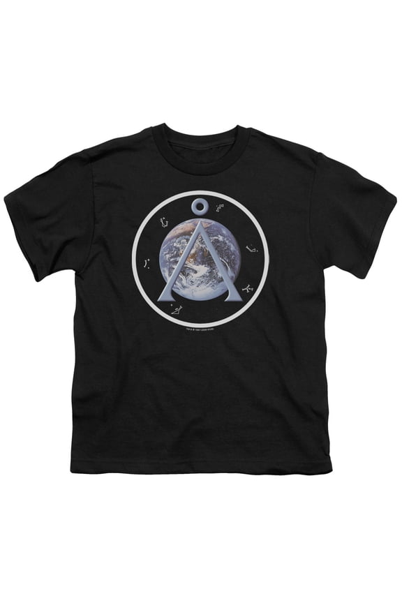 Sg1 - Earth Emblem - Youth Short Sleeve Shirt - Medium