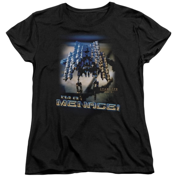 Sg1 Menace Women's T-Shirt Black
