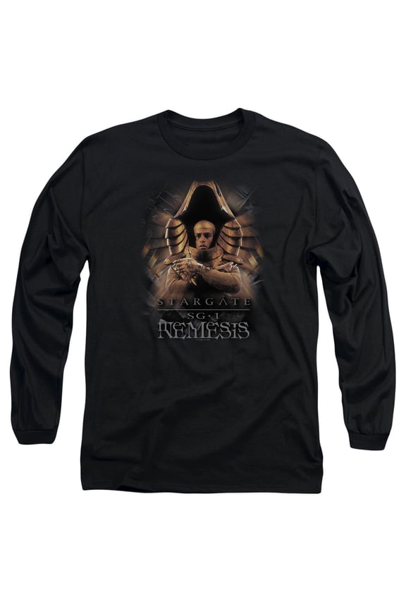 Sg1 Nemesis Long Sleeve Adult 18/1 T-Shirt Black
