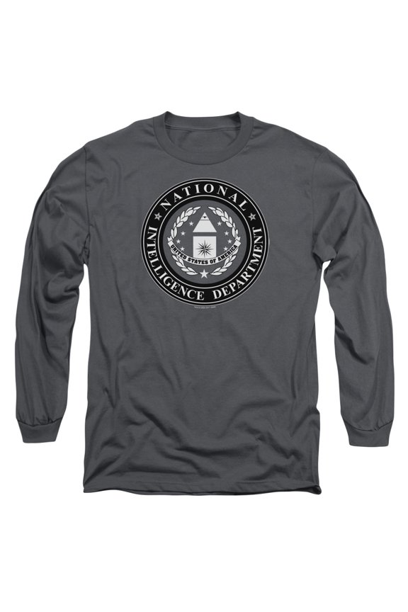 Sg1 - Nid Logo - Long Sleeve Shirt - Large