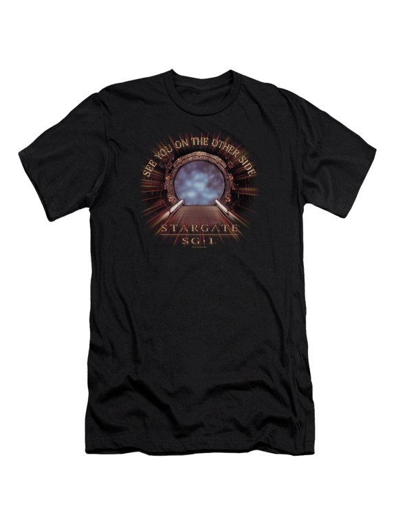 Sg1 Other Side Adult 30/1 T-Shirt Black