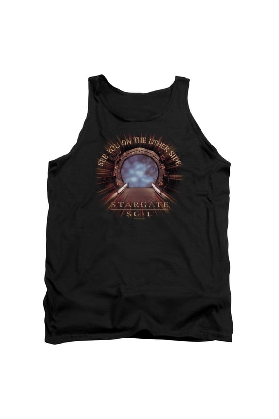 Sg1 Other Side Adult Tank Top Black