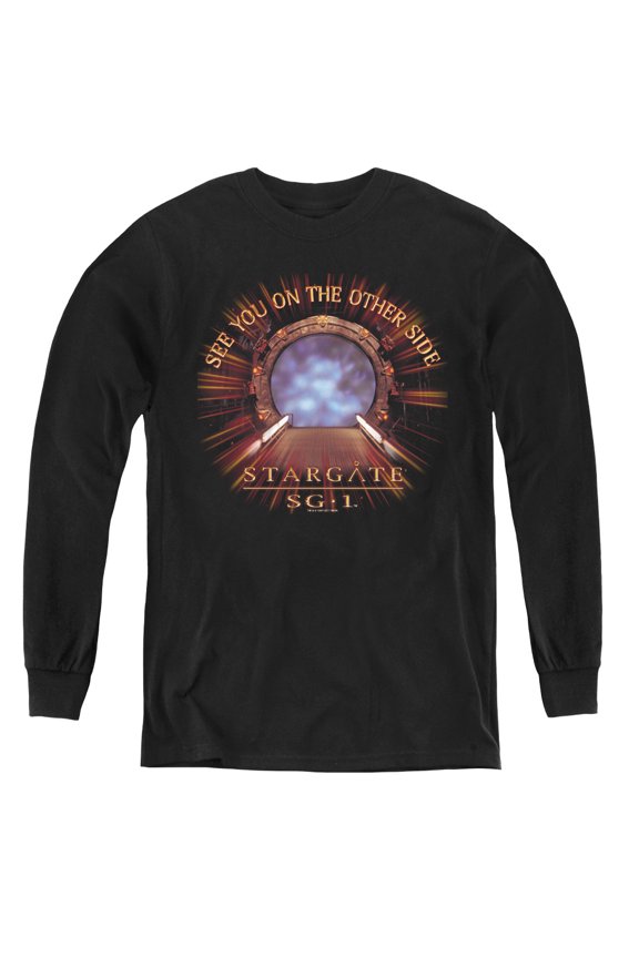 Sg1 - Other Side - Youth Long Sleeve Shirt - Small