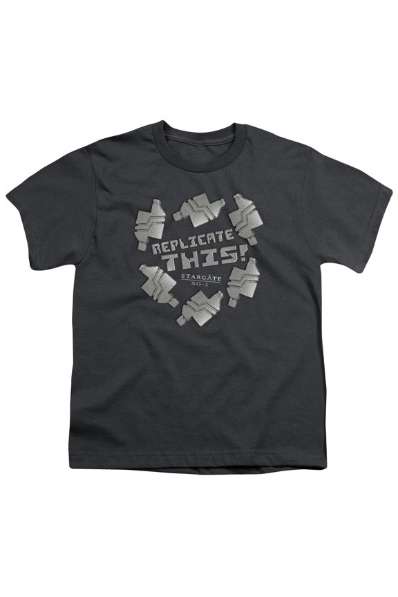Sg1 - Replicate This - Youth Short Sleeve Shirt - Small
