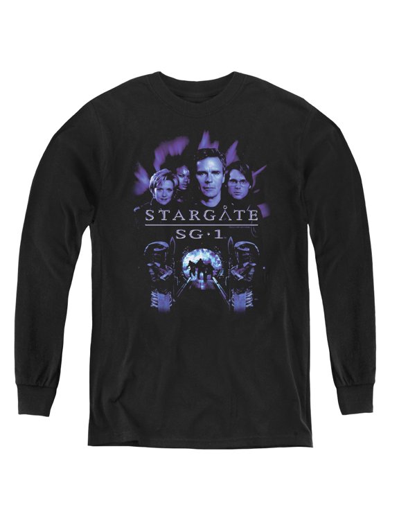 Sg1 - Sg1 Stargate Command - Youth Long Sleeve Shirt - Small