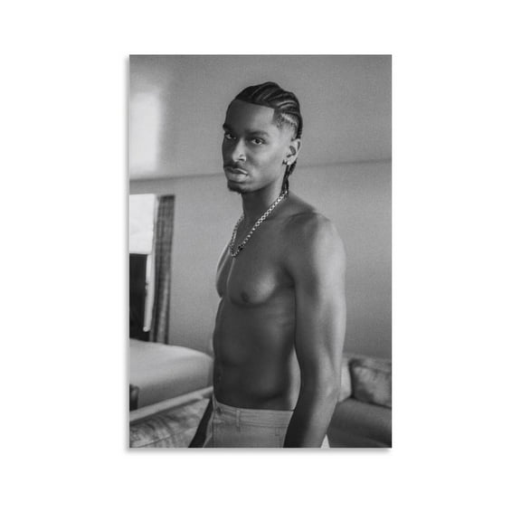 Sga Shai Gilgeous-alexander Retro Poster Picture Print Wall Art Poster Painting Canvas Posters Artworks Gift Room Aesthetic 08x12inch(20x30cm)