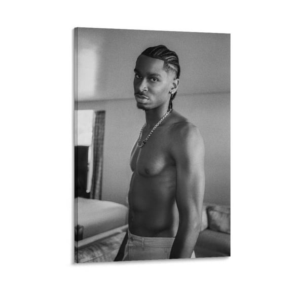 Sga Shai Gilgeous-alexander Retro Poster Wall Art Poster Scroll Canvas Painting Picture Living Room Decor Home 20x30inch(50x75cm)