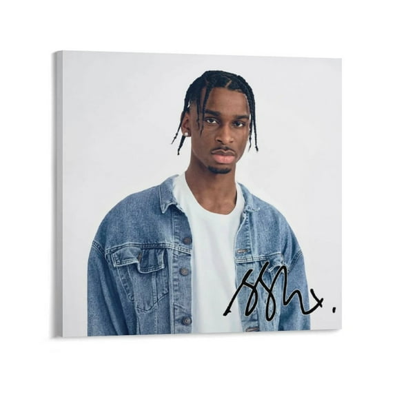 Sga Shai Gilgeous-alexander Signed Poster Gifts Canvas Painting Poster Wall Art Decorative Picture Prints Modern Decor 20x20inch(50x50cm)