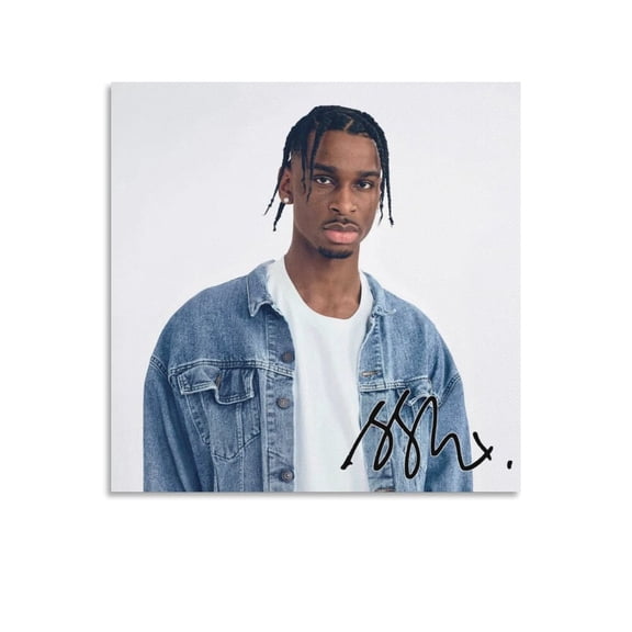 Sga Shai Gilgeous-alexander Signed Poster Poster Decorative Painting Canvas Wall Art Living Room Posters Bedroom Painting 12x12inch(30x30cm)